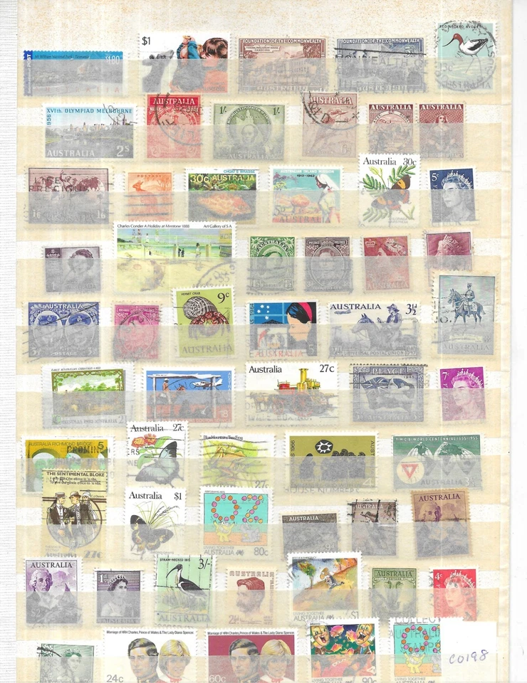 SELLOS DE AUSTRALIA (C0198) Foto 1 de 1