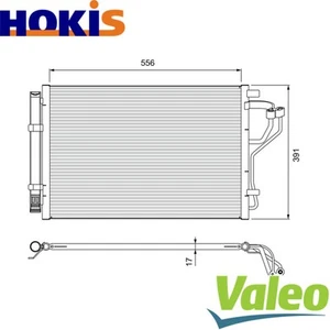 CONDENSER AIR CONDITIONING 814394 FOR HYUNDAI i30/Kombi/Van/Hatchback ELANTRA - Picture 1 of 6