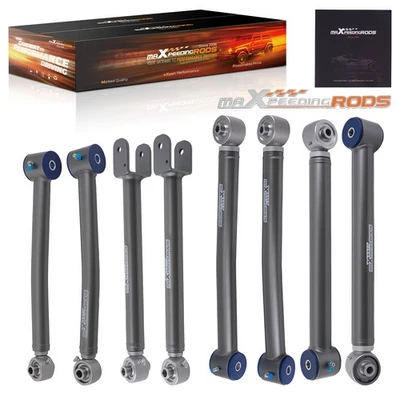 Brazo de control de alta resistencia 0-6" para Jeep Wrangler JK 07-2018 trasero/delantero/inferior/superior Foto 1 de 4