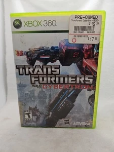 Transformers: War for Cybertron (Microsoft Xbox 360, 2010) Completo - Imagen 1 de 6