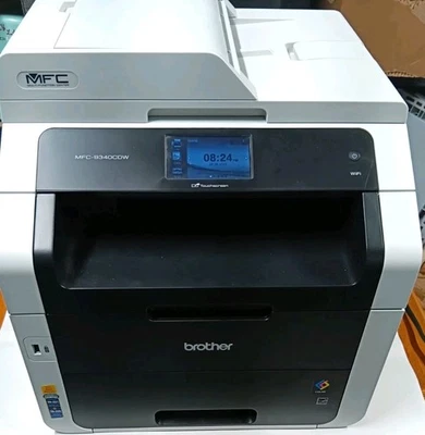 Brother MFC-9340CDW ColorLaser Printer Lo Pg Cnt + Xtra Toner Tested Works Great - Image 1 of 4