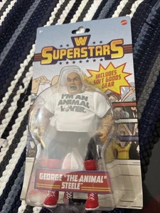 WWE Superstars Series 15 GEORGE "THE ANIMAL" STEELE Figur Neu und versiegelt - Bild 1 von 2
