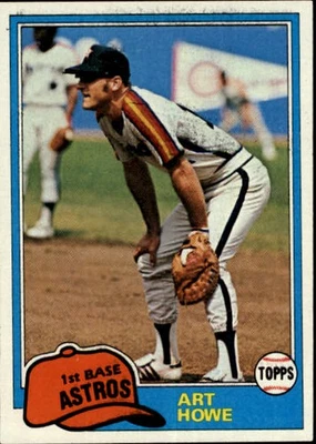 1981 Topps Baseball Card #129 Art Howe ~ Grade: NM - Image 1 of 2