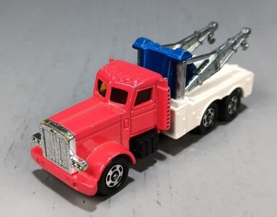 Camión de remolque Tomy Tomica vintage rojo blanco F63 Foto 1 de 4