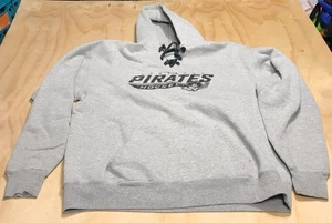 Vintage Y2K Portland Pirates Hockey Mens Hoodie Size XL AHL Pullover Sweatshirt - Picture 1 of 13