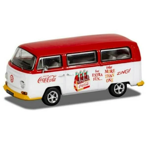 Cámper CC02744 Corgi modelo diecast Coca-Cola Volkswagen Zing nueva en caja Reino Unido - Imagen 1 de 3