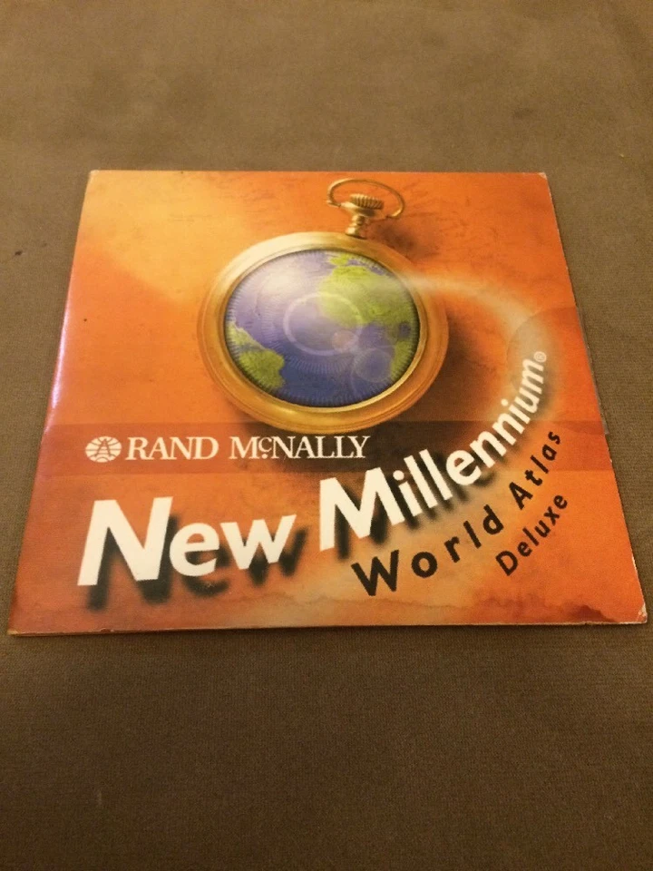 Rand McNally New Millennium World Atlas Deluxe for Windows New Sealed - Image 1 of 1