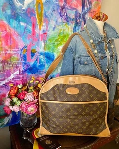 Rare Vintage LOUIS VUITTON Saks Fifth FC Tote Bag Luggage Keepall Fashion Purse - Bild 1 von 11