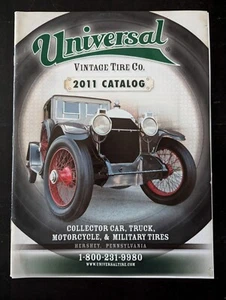 Universal Tire Co 2011 Catalog For Collector Car Truck Motorcycle And Military - Picture 1 of 6