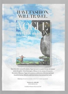 Vogue On Location "Ten moda, viajará." Publicidad impresa 2020 - Imagen 1 de 1