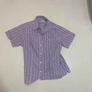 Schöffel Damen Wander Funktions Outdoor Bluse lila kariert Gr. 40 wie neu - Bild 1 von 3