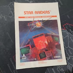 MANUAL ONLY! Star Raiders * - Atari 2600 NO GAME! - Bild 1 von 2