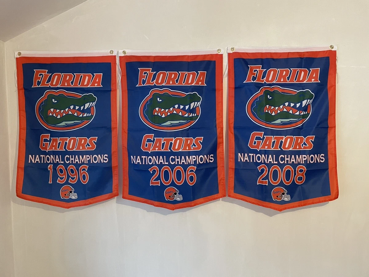 University Of Florida Gartenflagge – Doppelseitig Bedruckt, 100% Polyester, Offiziell Lizenziert (Design A)