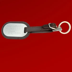 Llavero Samsonite Etiqueta Negra Alexander McQueen Llavero Cadena Etiqueta Equipaje - Imagen 1 de 2