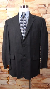 Mens Pront Uomo Blazer Size 42 R 2 Btn Gray  Super Wool  Made in Italy(98) - Picture 1 of 8