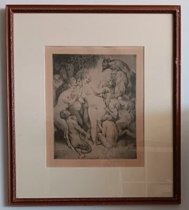 Norman Lindsay Facsimilie etching 'Venus in Arcady' - Picture 1 of 2