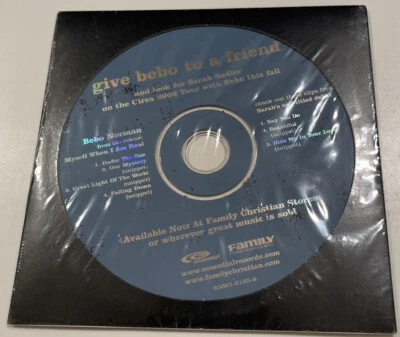 PROMO SEALED BeBo Norman & Sarah Sadler on 2002 Family Christian’s 2002 Tour CD! - Image 1 of 4