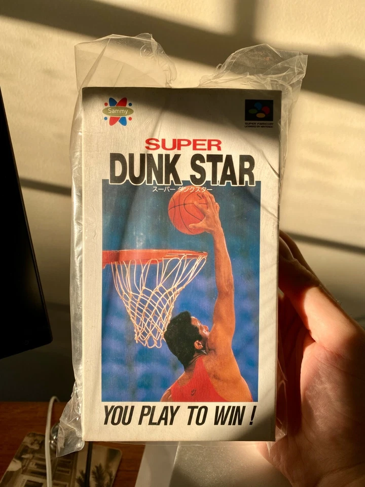 Super Dunk Star NEW & Unopened -- SNES Super / Famicon, Japanese version - Image 1 of 2