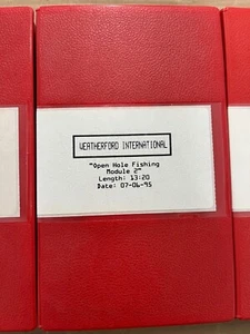 Weatherford International Open Hole Fishing Module 2 Rare VHS Training Tape - Foto 1 di 3
