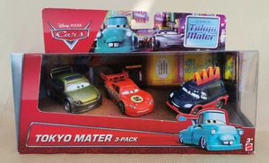 Disney Pixar Cars TOKYO MATER 3-PACK - Nuovo in Blister Scarso. RARO ! - Foto 1 di 12