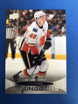 2011-12 UPPER DECK YOUNG GUNS 203 GREG NEMISZ CALGARY FLAMES - Image 1 of 2