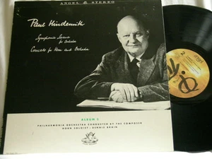 PAUL HINDEMITH Symphonia Concerto For Horn DENNIS BRAIN Angel LP - Foto 1 di 1