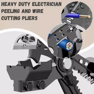 Multifunctional Insulated Wire Strippers Wire Stripping Tool D9C9 - Picture 1 of 16