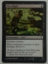 MTG 2009 Mire Blight Zendikar 104/249 Regular Common