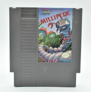 Nintendo NES - MILLIPEDE, Cartridge, 1988, TESTED, Vintage Video Game - Picture 1 of 5