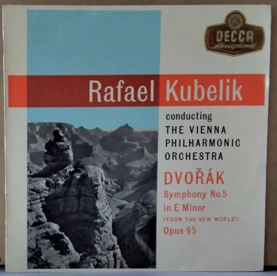 DECCA SXL 2005 ED 1 AUS DVORAK - SYMPHONY NO. 5 KUBELIK VPO NICE CONDITION LP - Image 1 of 3