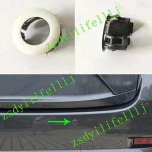 1xFor Mazda CX-5 CX5 Car Front Rear Bumper Reversing Radar Support Bracket White - Picture 1 of 1