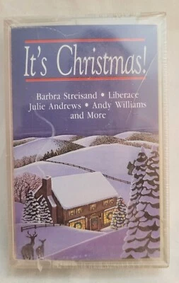 It's Christmas! Cassette Streisand Liberace Julie Andrews Andy Williams Sealed - Image 1 of 3