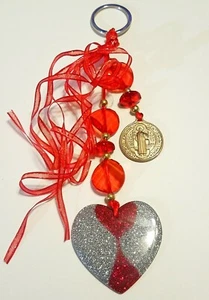 ST BENEDICT KEY CHAIN/ LLAVERO DE SAN BENITO - Picture 1 of 6