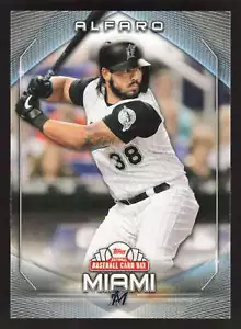 Jorge Alfaro 2020 Topps National Baseball Card Day #15 |0107 - Picture 1 of 2