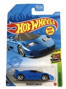 hot wheels 94 bugatti eb110 ss blue - Picture 1 of 1