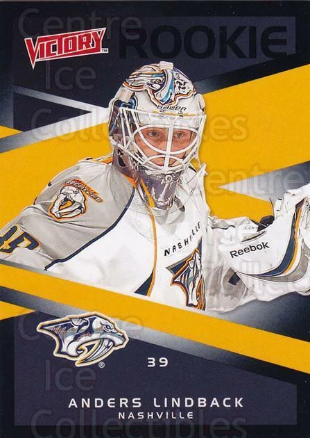 2010-11 UD Victory Black #320 Anders Lindback - Image 1 of 1