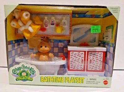 ДЕТСКИЙ ИГРОВОЙ НАБОР CABBAGE PATCH KIDSBATHTIME БЛОНДИНКА ДЕВОЧКА - Изображение 1 из 2