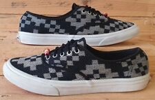 Vans Off The Wall Low Canvas Trainers UK7.5/UE8.5/EU41 TB8C Black/White/Grey