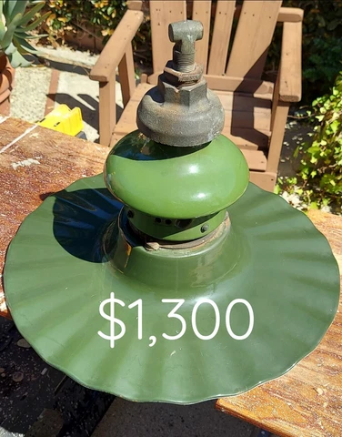 Vintage Radial Wave Street Light Fixture Cover