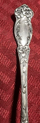 SIMON L & GEORGE H ROGERS CO*VIOLET PATTERN LETTUCE FORK*APR 18, '05*BEAUTIFUL! - Image 1 of 4