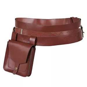 Borsa in vita aggroviglia Flynn Rider Cinture Cosplay Cinture Vita Accessori Halloween Oggetti di scena - Foto 1 di 10