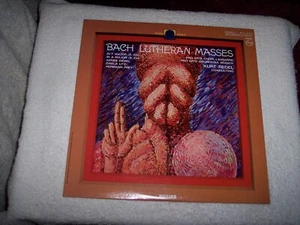 LP--BACH LUTHERAN MASSES IN F & A PRO ARTE CHOIR & ORCH. REDEL  **NM VINYL** - Picture 1 of 7