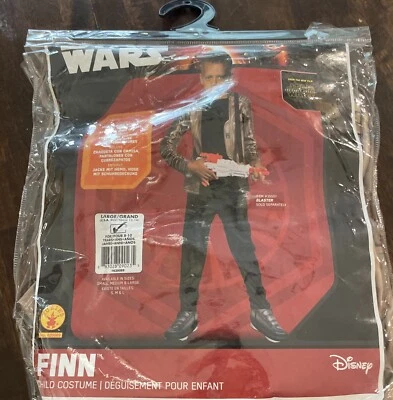 Disney Star Wars FINN Niños Disfraz de Halloween El Despertar de la Fuerza Talla Grande 12-14 Foto 1 de 4