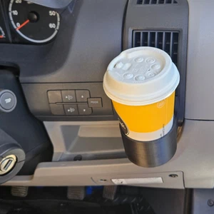 Citroen Relay Clip-on Cup Holder - Black Strong & Sturdy (2007-2022) - Picture 1 of 7