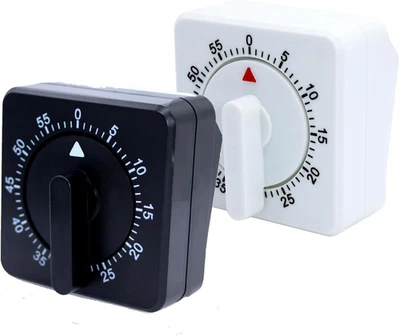 Timer Meccanico Da Cucina, Timer Da Cucina, Timer Cucina Meccanico, Contaminuti  - Immagine 1 di 4