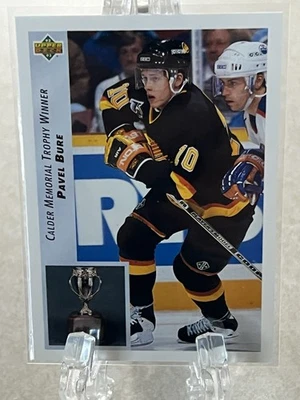PAVEL BURE--1992-93 UPPER DECK--CALDER TROPHY--CANUCKS--FREE SHIPPING - Image 1 of 2