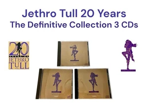 JETHRO TULL~ 20 Years of Jethro Tull: The Definitive Collection• 3 CD Set (1988) - Picture 1 of 4