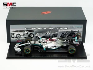 2020 World Champion Mercedes F1 W11 #44 Lewis Hamilton Barcelona Test 1:18 Spark - Picture 1 of 4