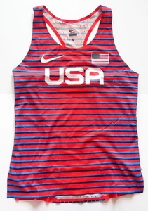 NIKE USA PRO ELITE AEROSWIFT CAMISETA SIN MANGAS OLÍMPICA AO8722-XXX MUJER MEDIANA - Imagen 1 de 3