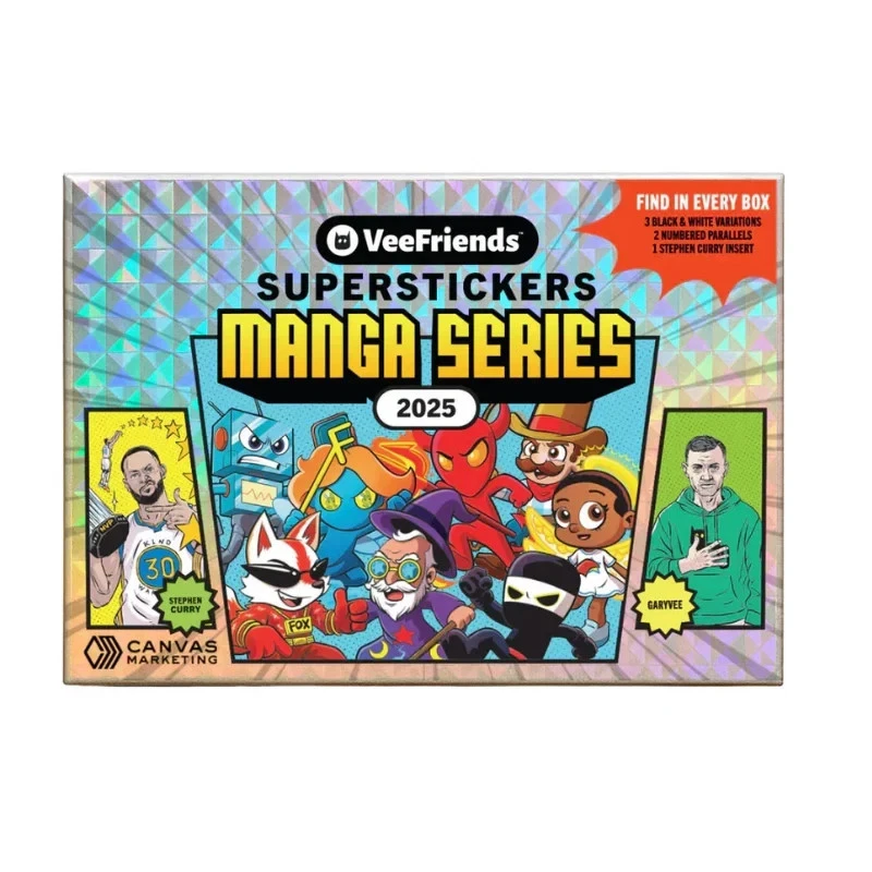 2025 VeeFriends Super Stickers Manga Series Factory Sealed Hobby Box - Image 1 of 1